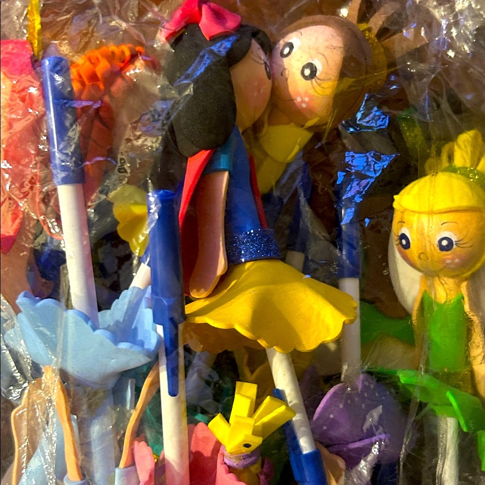Set of 12 Homemade Disney Princess Pens